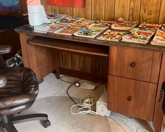 Office desk wooden