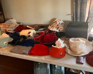 Assorted Hats and Clothing