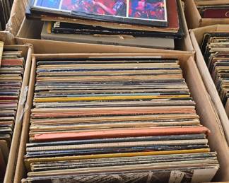 massive record collection good music led Zeppelin, and other classic rock, and some funk and Jazz etc etc 