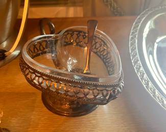 Silver Plated Sugar Dish