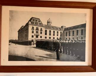 Vintage Navy Artwork Framed