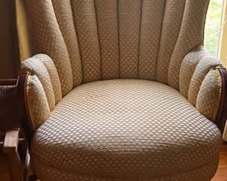 Cream Colored Armchair 