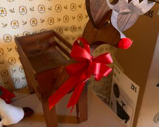 Christmas Reindeer Wooden 