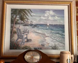 Coastal Wall Art Framed 