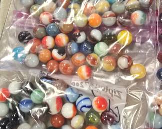 vintage marbles all of these are uranium, and or manganese cadmium 