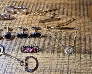 vintage men's cufflinks and other 