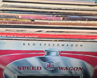 massive record collection good music led Zeppelin, and other classic rock, and some funk and Jazz etc etc 