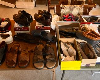 Assorted Men's and Women's Shoes