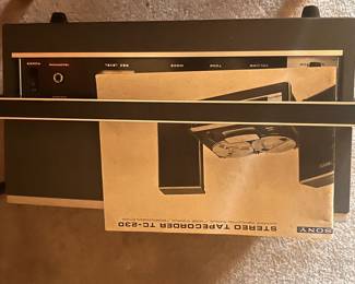 SONY Stereo Taperecorder TC-230