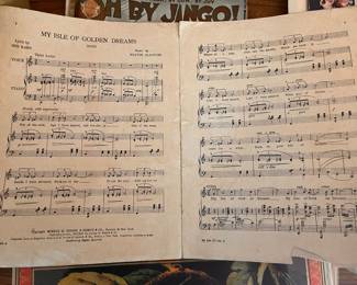 Vintage Sheet Music