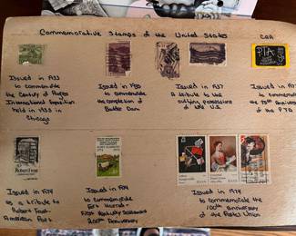 Vintage Commemorative Stamps