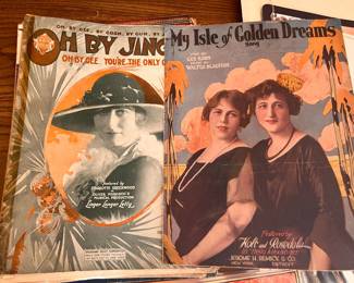 Vintage Sheet Music