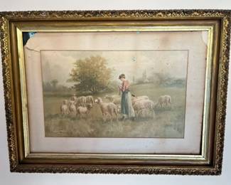 4300 Francis Wheaton After Original Watercolor 1942 min