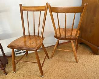 4300 Spindle Back Side Chairs X2min