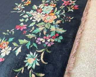 4300 Wool 9 X 12 Area Rug Floral Detailmin