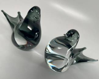 4300 MCM Murano Art Glass Birdsmin