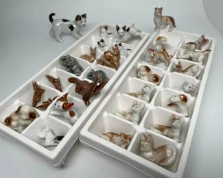 4300 Vintage Japanese Porcelain Animal Figurinesmin