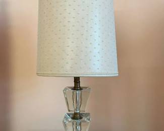 4300 Vintage Crystal Boudoir Table Lamp X2min