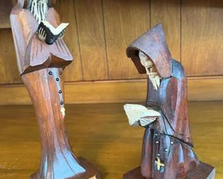 4300 Mexican Folk Art Carved Religious Figurinesmin