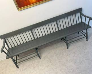 4300 Vintage Windsor Spindle Back Benchmin