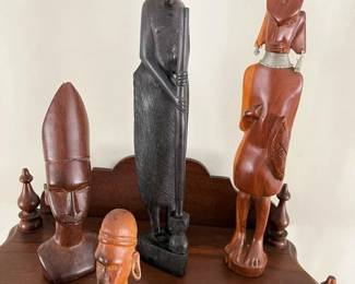 4300 African Hand Carved Figurinesmin
