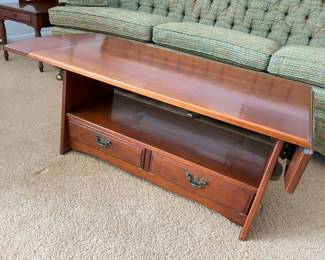 4300 Whitney Maple Drop Leaf Coffee Table min