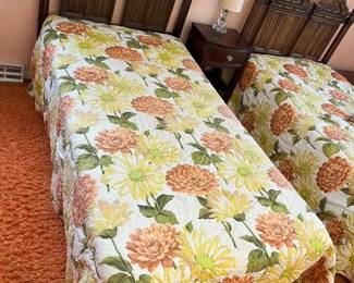 4300 Vintage Twin Bed Frame X2min