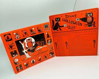 4300 H.E. Luhrs Vintage Halloween Game Of Stunts 1940min