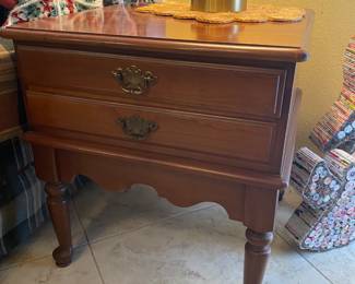 Baumritter Wood End Table
