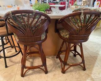 Rattan Bar Stools