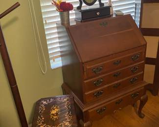 Queen Anne Style Secretary Desk