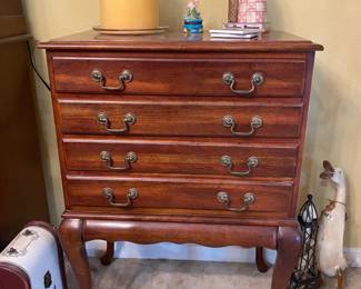 Queen Anne Style Silverware Chest