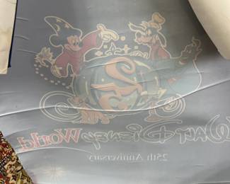 Walt Disney World 25th Anniversary - Window Sticker Poster - McDonalds Restaurant 1996 