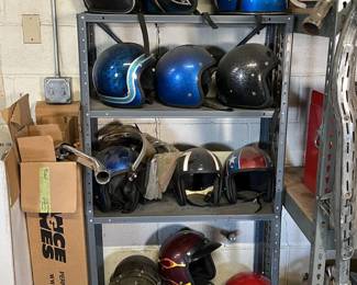 Vintage Motorcycle Helmets