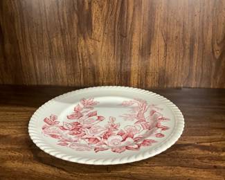 Johnson bros Pink Windsor Ware Pattern Plate