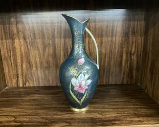 Royal Porzellan Handarbeit Bavaria Floral Vase - KPM Germany 