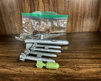 Toy Missiles from 1994 Mortal Kombat Dragon Vehicle