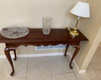 Foyer table