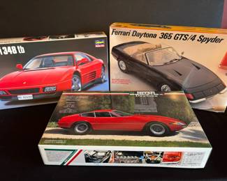 Ferrari Daytona 365 GTS 365GTB And 348 Tb Model Kits NIB