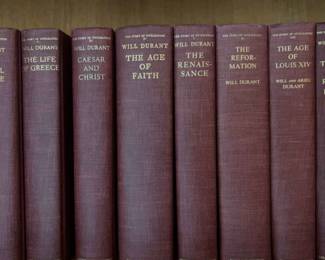 Will And Ariel Durant The Story Of Civilization Books