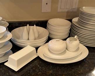 White Dishware
