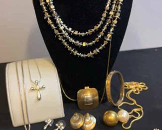 Chicos Triple Strand Necklace Cross Necklace And More