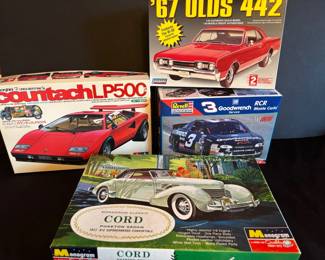 67 Olds 442 Model Car Kit Revel Monte Carlo Model and More