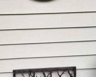 Outside Metal Art Work