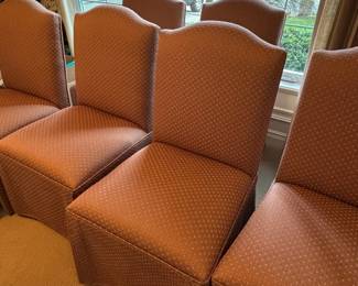 6 Upholstered Dining Chairs