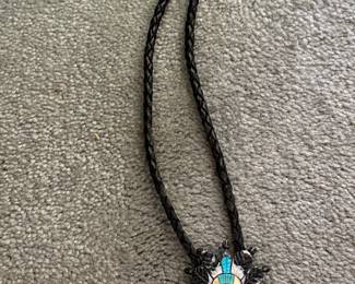 Zuni Kachina dancer bolo tie