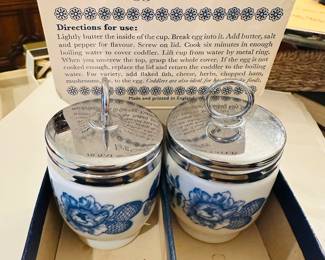 Royal Worchester egg coddlers