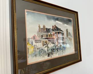 signed vintage Charleston Art