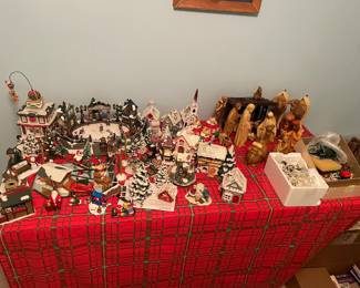 Nativity, Christmas villages...