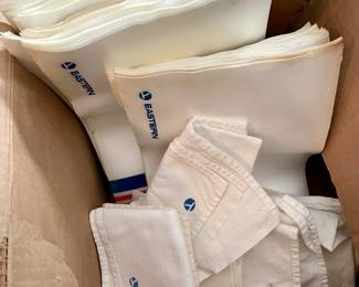 Eastern Airlines package mailers and signature cloths